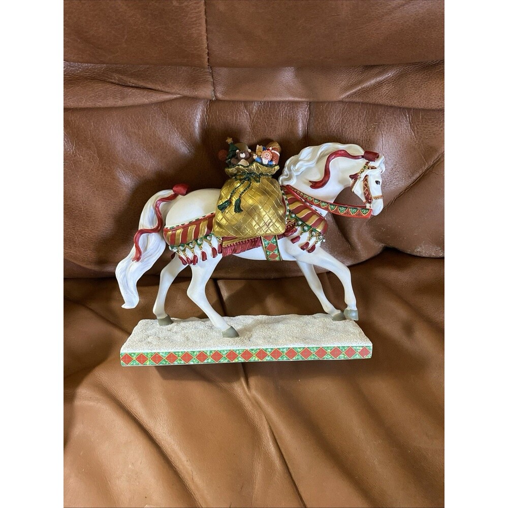 Trail Of Painted Ponies "Polar Express" Horse Figurine 1E/9928 1st Edition